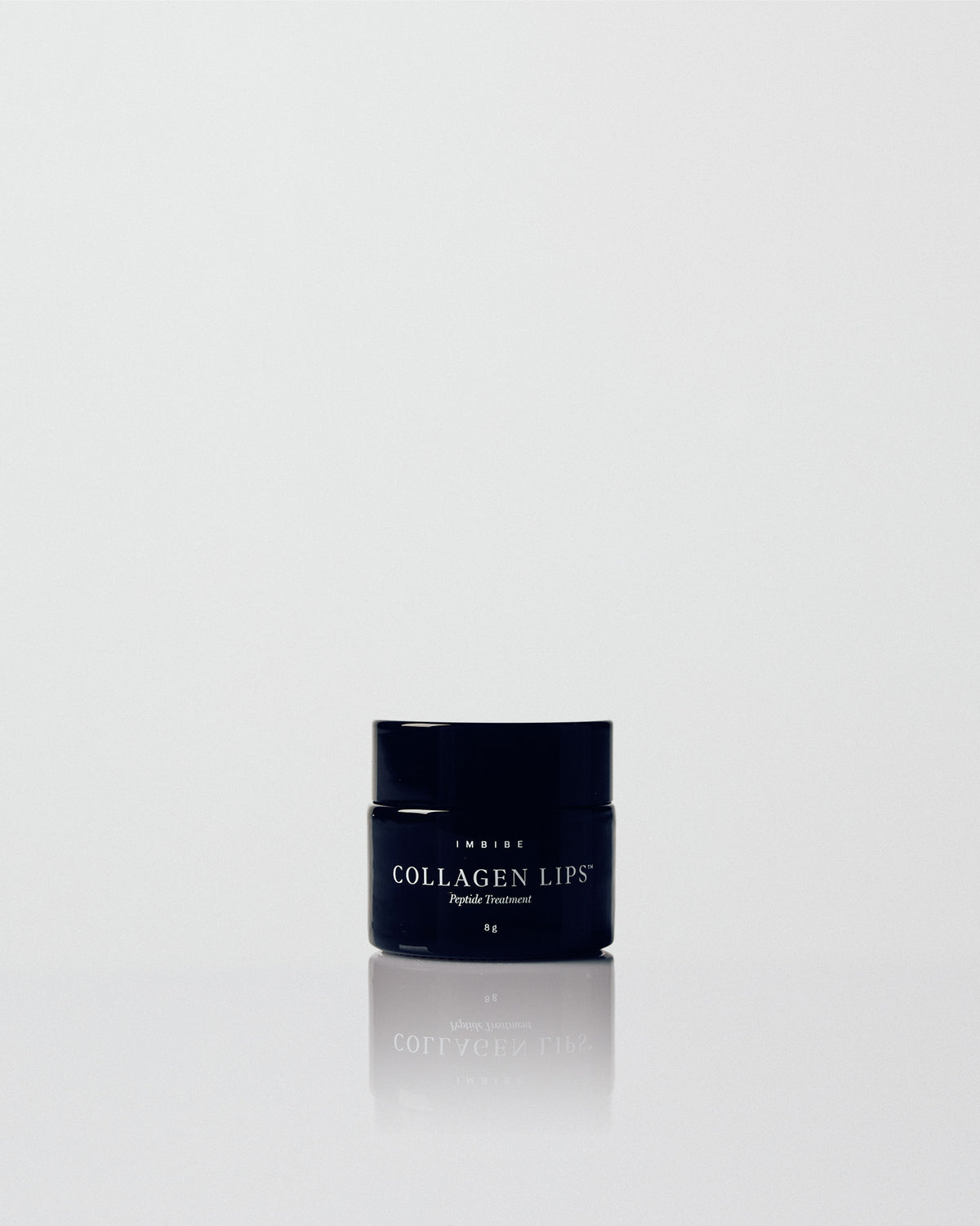 IMBIBE Collagen Lips tinted peptide lip treatment jar, stocked at Skin Tide Torquay