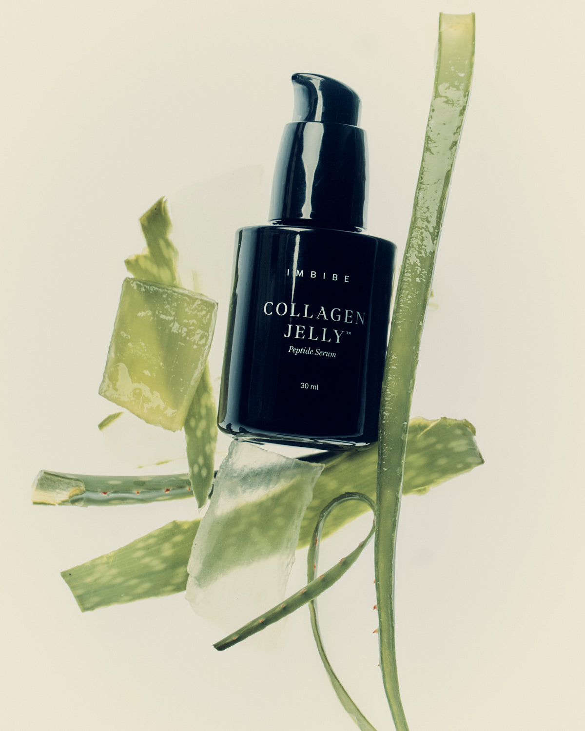IMBIBE Collagen Jelly bottle packaging