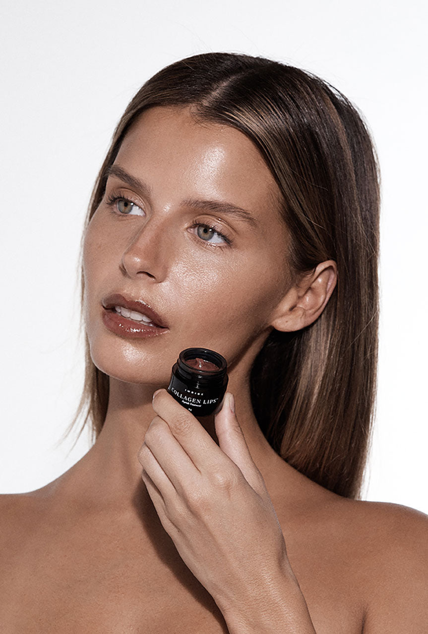 IMBIBE Collagen Lips peptide treatment packaging